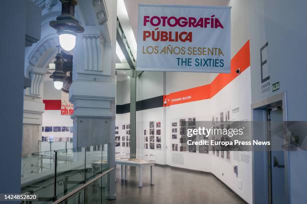 Poster of the visual exhibition 'Fotografia publica. Los años sesenta / The Sixties' at CentroCentro el Palacio de Cibeles, on 18 September, 2022 in...