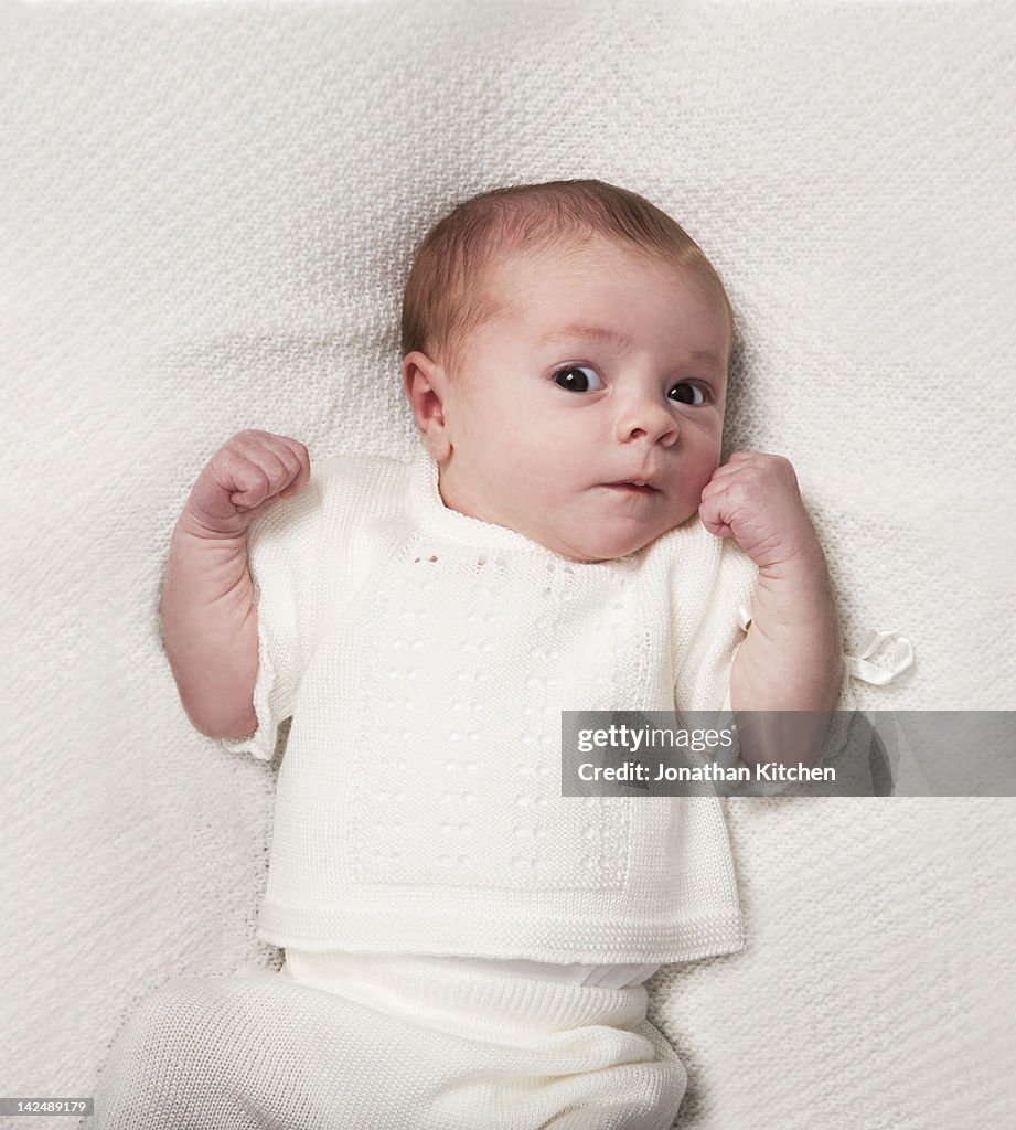 Baby on Blanket