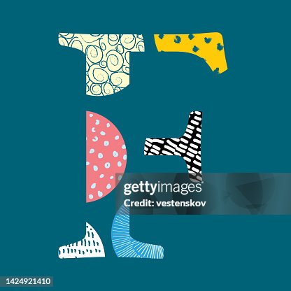 Sketch drawing pattern doodle modern serif vector alphabets Sketch drawing pattern doodle modern serif vector alphabets