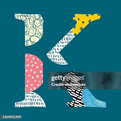Sketch drawing pattern doodle modern serif vector alphabets Sketch drawing pattern doodle modern serif vector alphabets