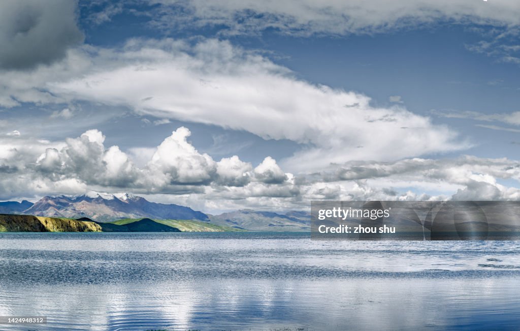 Mapang Yongcuo (lake) around Kangrinboqe in Tibet