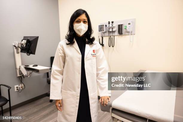 Photo of Dr. Sritha Rajupet, as seen, the Primary Care Lead, at Stony Brook Medicine's Post-COVID Clinic, in Commack, New York, on September 6, 2022.