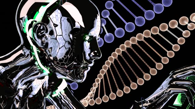 Science Robot Examines DNA Spirals