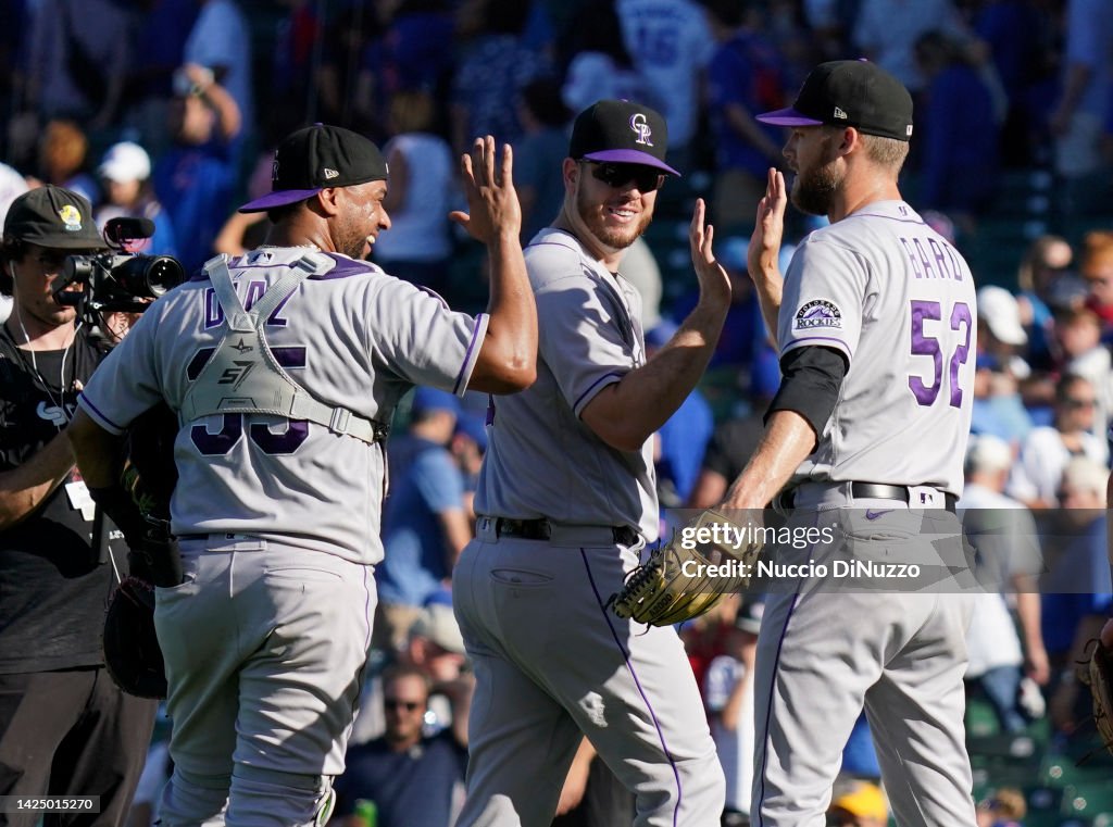 Colorado Rockies v Chicago Cubs