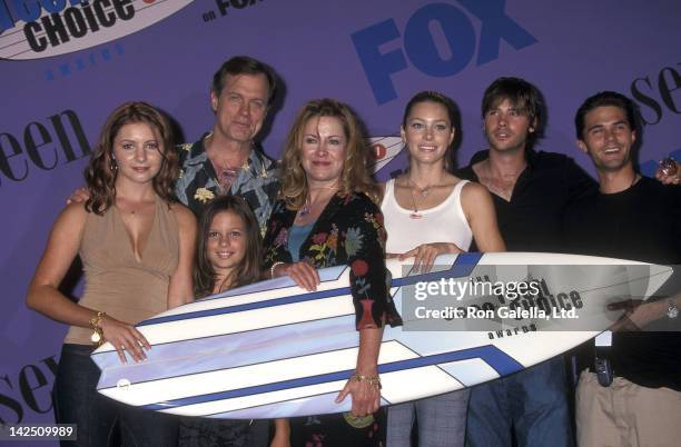 Actress Beverly Mitchell, actress Mackenzie Rosman, actor Stephen Colilns, actress Catherine Hicks, actress Jessica Biel, actor Barry Watson and...