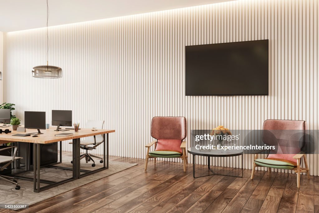 Modern Office Space Interior High-Res Stock Photo - Getty Images