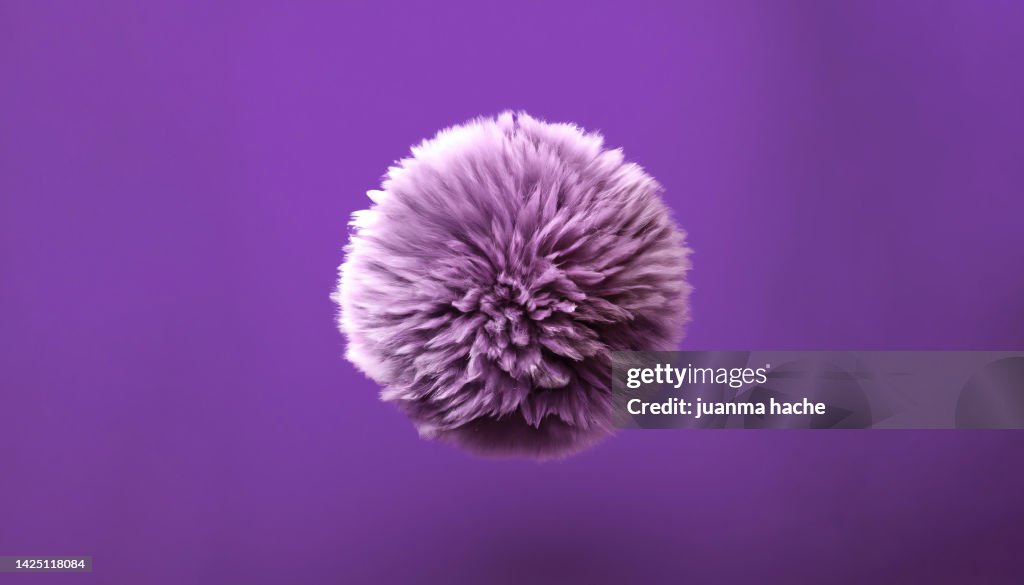 3d rendering of a soft ball