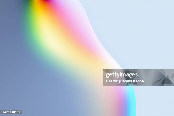 wavy abstract background for design of posters, flyers, banners, web and more - rainbow background stock pictures, royalty-free photos & images