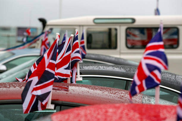 NZL: New Zealanders Gather To Watch Funeral Of Queen Elizabeth II