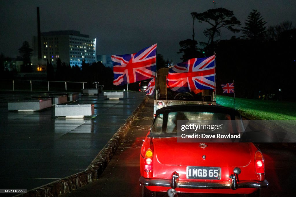 New Zealanders Gather To Watch Funeral Of Queen Elizabeth II