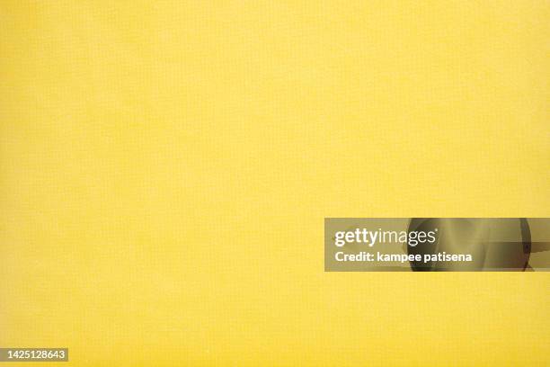 korean traditional mulberry hanji  paper natural fiber texture - yellow stock pictures, royalty-free photos & images