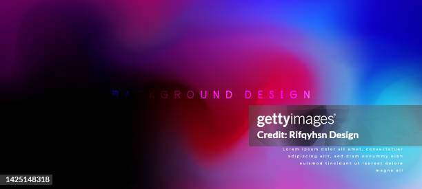 abstract blurry neon glow background. modern futuristic background. can be use for landing page, book covers, brochures, flyers, magazines, any brandings, banners, headers, presentations, and wallpaper background - gradient vector stock illustrations