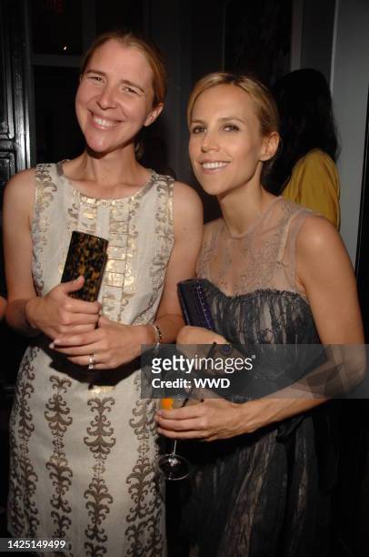 Samantha Gregory and designer Tory Burch attend the Swarovski 2008... News  Photo - Getty Images