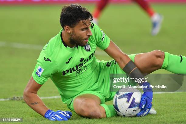 The Atalanta player Marco Sportiello during the match Roma v Atalanta at the Stadio Olimpico. Rome , September 18th, 2022