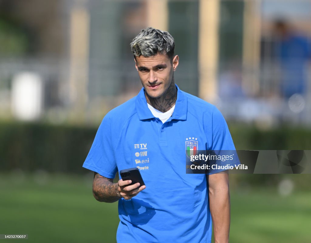Italy Training Session & Press Conference