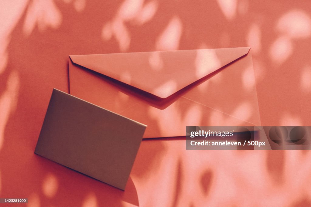 Beauty brand identity as flatlay mockup design,Business card and