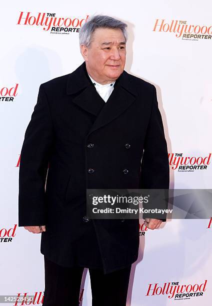 Businessman Alimzhan Tokhtakhounov attends The Hollywood Reporter: Russian Edition - Launch Party at Pashkov House on April 06, 2012 in Moscow.