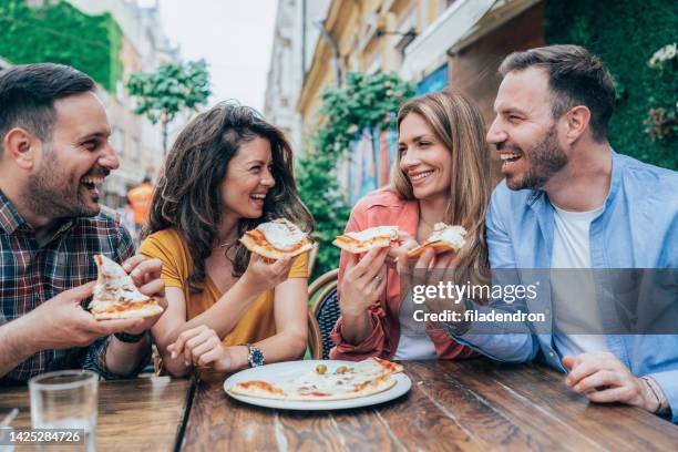 pizza time! - gastro pub stock pictures, royalty-free photos & images