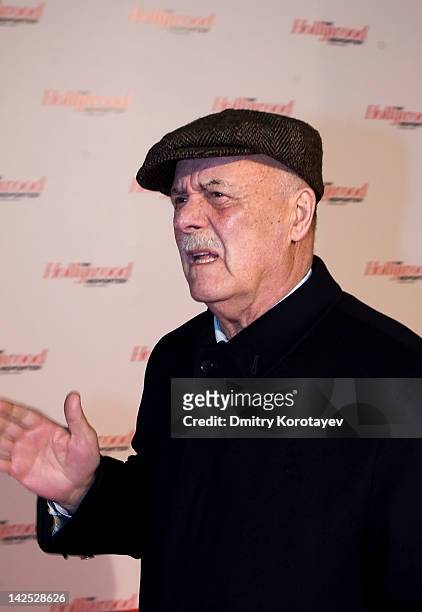 Russian film actor, film director, screenwriter, Stanislav Govorukhin attends The Hollywood Reporter: Russian Edition - Launch Party at Pashkov House...