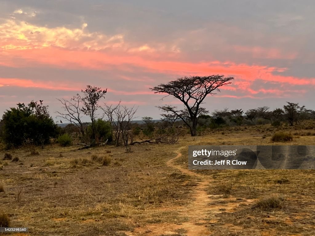 Sunset in South Africa