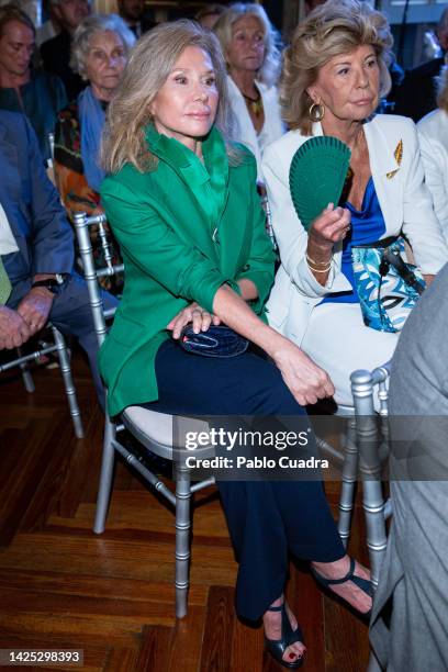 Alicia Koplowitz attends the "Luis Martinez De Irujo. Duque De Alba. El Peso Del Nombre" book presentation at Palacio de Liria on September 19, 2022...