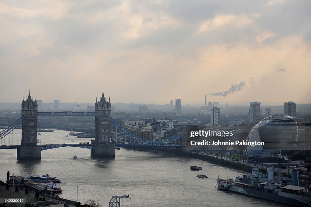 Dusk over Tower Bridge