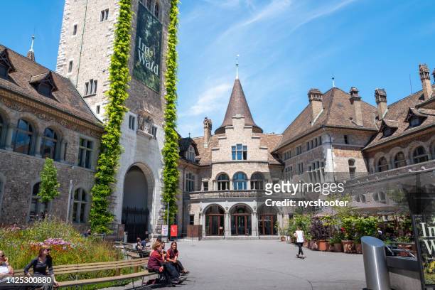 swiss national museum in zurich, switzerland - zurich museum stock pictures, royalty-free photos & images