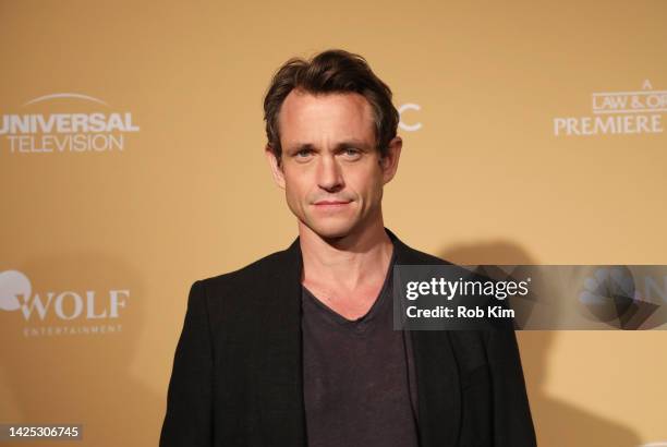 Hugh Dancy attends NBC's "Law & Order" Season Premiere at Capitale on September 19, 2022 in New York City.