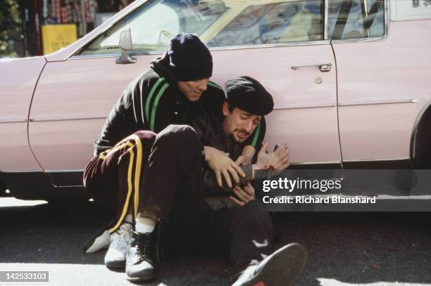Mickey Rourke Addiction American actor Mickey Rourke as a Jewish drug addict from Brooklyn ...