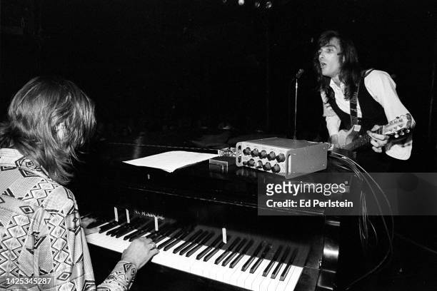 Nicky Hopkins and John Cipollina perform with the Rocky Sullivan Band at the Keystone in Berkeley, California on August 26, 1978.