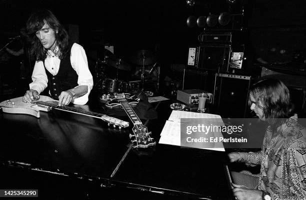 John Cipollina and Nicky Hopkins perform with the Rocky Sullivan Band at the Keystone in Berkeley, California on August 26, 1978.