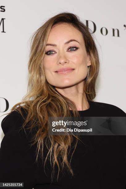 Olivia Wilde attends the "Don't Worry Darling" photo call at AMC Lincoln Square Theater on September 19, 2022 in New York City.