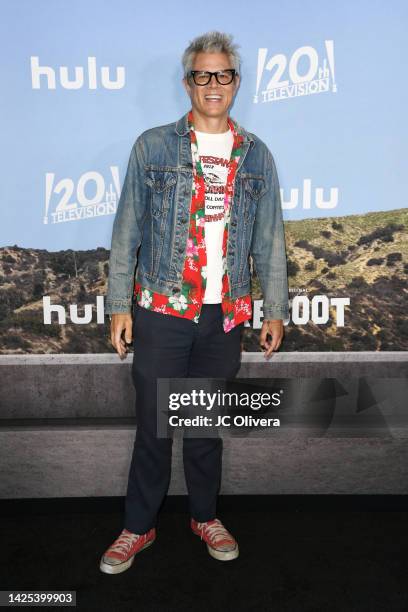 Johnny Knoxville attends the red carpet premiere of Hulu's "Reboot" at Fox Studio Lot on September 19, 2022 in Los Angeles, California.