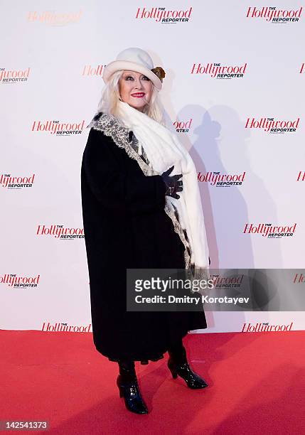 Russian theater and film actress Irina Miroshnichenko attends The Hollywood Reporter: Russian Edition - Launch Party at Pashkov House on April 06,...