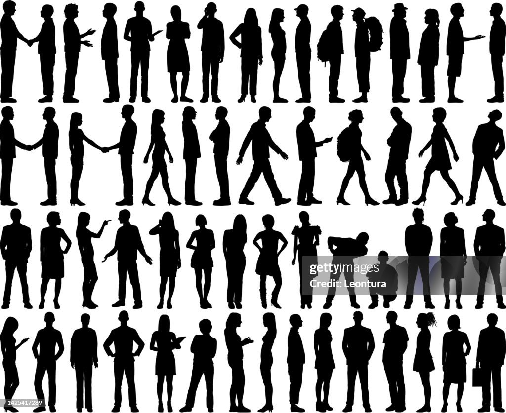 Altamente dettagliata persone