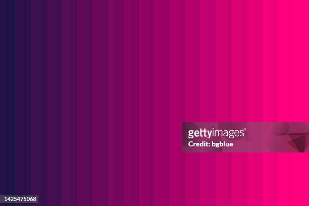 stockillustraties, clipart, cartoons en iconen met pink abstract gradient background decomposed into vertical color lines - magenta
