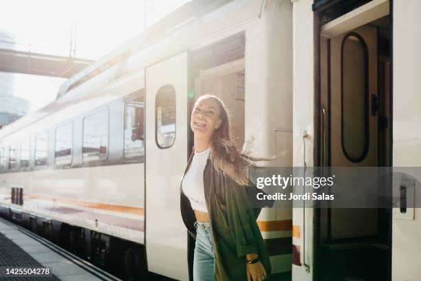 Getting Off Train Off The Rails Photos and Premium High Res Pictures - Getty Images