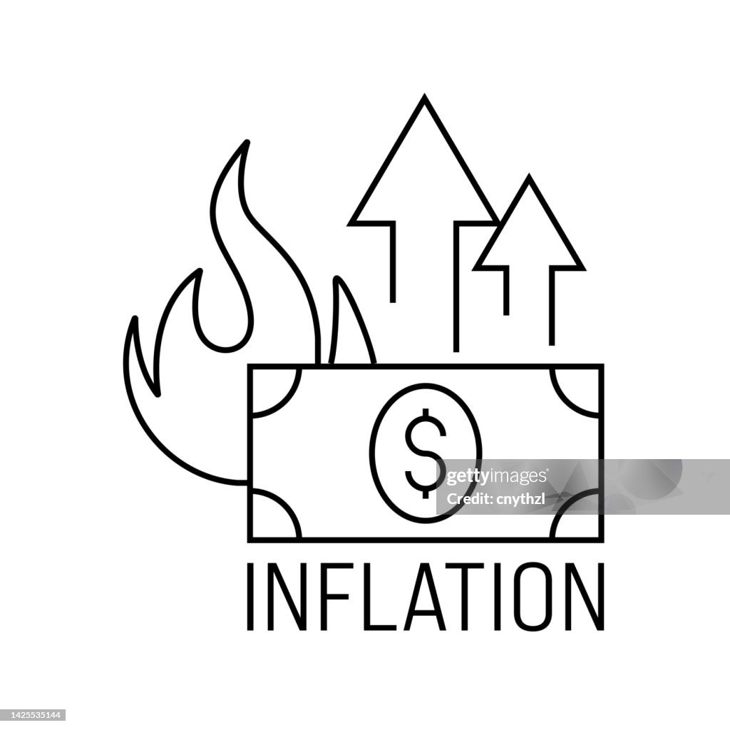 Inflaction Vector Inflation Concept Vector Illustration High-Res Vector Graphic - Getty ...