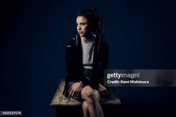 Actor Margaret Qualley of 'Sanctuary' is photographed for Los Angeles Times on September 11, 2022 in Toronto, Canada. PUBLISHED IMAGE. CREDIT MUST...