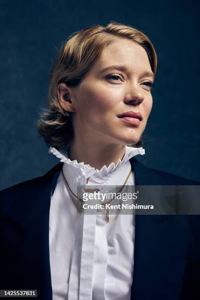 Actor Lea Seydoux of 'One Fine Morning' is photographed for Los Angeles Times on September 11, 2022 in Toronto, Canada. PUBLISHED IMAGE. CREDIT MUST...