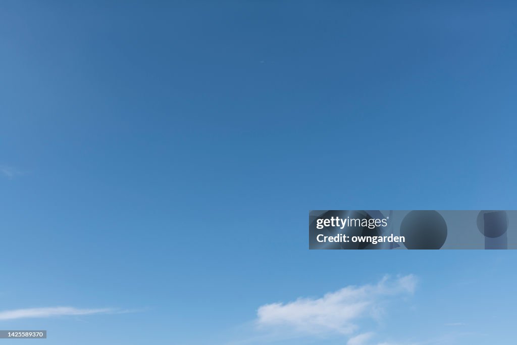 White colour clouds against blue sky