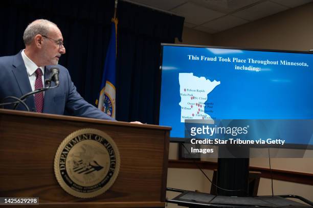 Attorney Andrew Luger today announced a significant COVID-related fraud case based in Minnesota, Tuesday, September 20, 2022 Minneapolis, Minn. The...