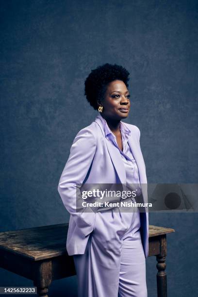 Actor Viola Davis of 'The Woman King' is photographed for Los Angeles Times on September 10, 2022 in Toronto, Canada. PUBLISHED IMAGE. CREDIT MUST...