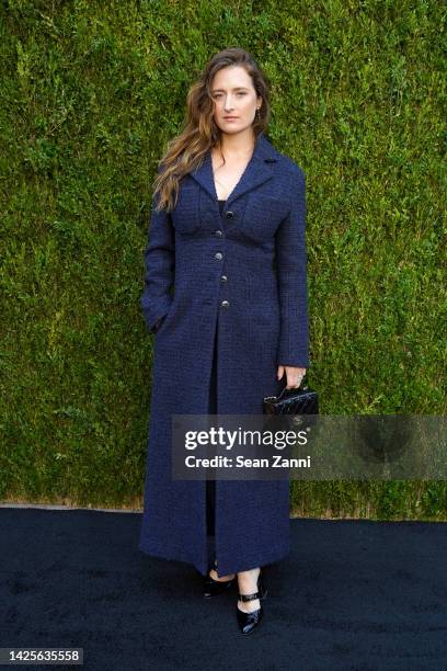 Grace Gummer, wearing CHANEL, attends Through Her Lens: The Tribeca CHANEL Women's Filmmaker Program Luncheon at Locanda Verde on September 20, 2022...