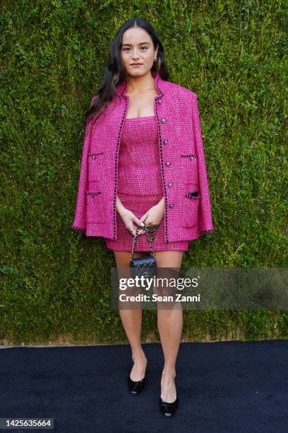 Chase Sui Wonders, wearing CHANEL, attends Through Her Lens: The Tribeca CHANEL Women's Filmmaker Program Luncheon at Locanda Verde on September 20,...