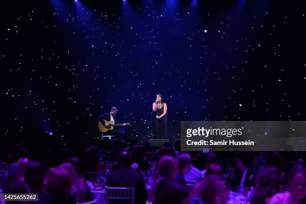 Jessie Ware performs onstage the Jamal Edwards Self Belief Trust inaugural fundraiser on September 20, 2022 in London, England.