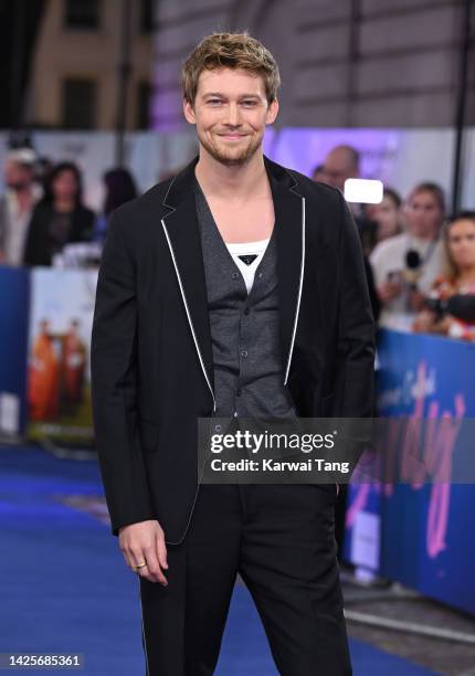 Joe Alwyn attends the "Catherine Called Birdy" UK premiere at The Curzon Mayfair on September 20, 2022 in London, England.