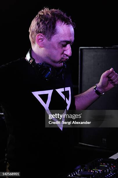 Paul van Dyk performs during Ultra Music Festival 14 at Ice Palace on March 25, 2012 in Miami, Florida.