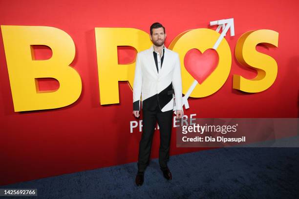 Billy Eichner attends the premiere of Universal Pictures's "Bros" at AMC Lincoln Square Theater on September 20, 2022 in New York City.