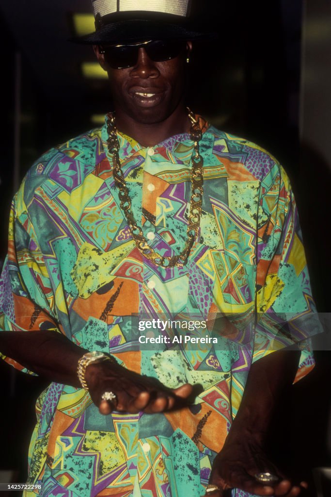 Shabba Racks Jamaican Dancehall artist Shabba Ranks appears in a portrait taken on ...